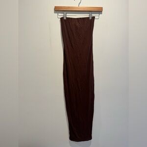 Naked Wardrobe Bodycon Maxi Dress NWT